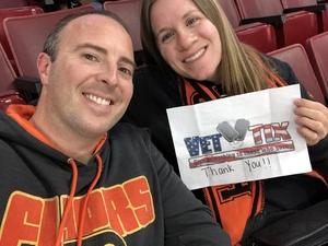 Brian attended Philadelphia Flyers vs. Winnipeg Jets - NHL on Jan 28th 2019 via VetTix 