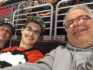 Jeffrey attended Philadelphia Flyers vs. Winnipeg Jets - NHL on Jan 28th 2019 via VetTix 