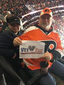 Dan attended Philadelphia Flyers vs. Winnipeg Jets - NHL on Jan 28th 2019 via VetTix 