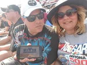 victor attended 61st Annual Monster Energy NASCAR Cup Series Daytona 500 With Fanzone Access! - * See Notes on Feb 17th 2019 via VetTix 