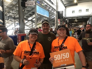 Pat attended 61st Annual Monster Energy NASCAR Cup Series Daytona 500 With Fanzone Access! - * See Notes on Feb 17th 2019 via VetTix 