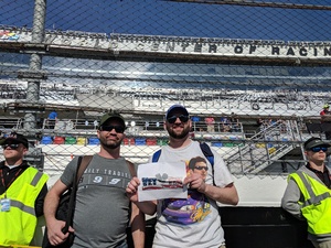 Brian attended 61st Annual Monster Energy NASCAR Cup Series Daytona 500 With Fanzone Access! - * See Notes on Feb 17th 2019 via VetTix 