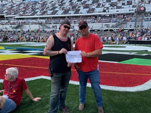 Jeffery attended 61st Annual Monster Energy NASCAR Cup Series Daytona 500 With Fanzone Access! - * See Notes on Feb 17th 2019 via VetTix 