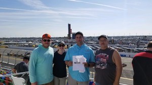 Justin attended 61st Annual Monster Energy NASCAR Cup Series Daytona 500 With Fanzone Access! - * See Notes on Feb 17th 2019 via VetTix 