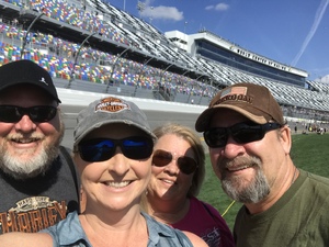 Bobby Lollis attended 61st Annual Monster Energy NASCAR Cup Series Daytona 500 With Fanzone Access! - * See Notes on Feb 17th 2019 via VetTix 