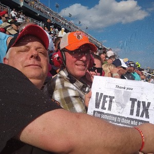 David attended 61st Annual Monster Energy NASCAR Cup Series Daytona 500 With Fanzone Access! - * See Notes on Feb 17th 2019 via VetTix 