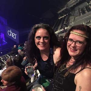 CLTveteran attended Cher: Here We Go Again Tour - Pop on Jan 29th 2019 via VetTix 