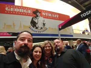 MAX attended George Strait - Strait to Vegas on Feb 2nd 2019 via VetTix 