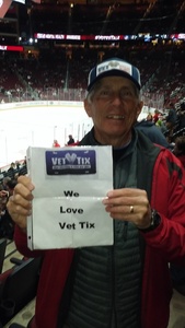 David attended Arizona Coyotes vs. Columbus Blue Jackets - NHL on Feb 7th 2019 via VetTix 