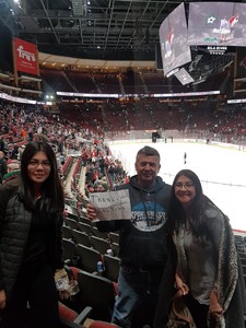Michael attended Arizona Coyotes vs. Columbus Blue Jackets - NHL on Feb 7th 2019 via VetTix 