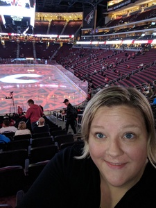 Kelly attended Arizona Coyotes vs. Columbus Blue Jackets - NHL on Feb 7th 2019 via VetTix 