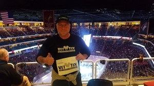 Leonard attended Arizona Coyotes vs. Columbus Blue Jackets - NHL on Feb 7th 2019 via VetTix 