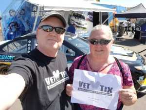 Cory attended TicketGuardian 500 NASCAR - ISM Raceway - Sunday Only on Mar 10th 2019 via VetTix 