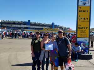 Daniel attended TicketGuardian 500 NASCAR - ISM Raceway - Sunday Only on Mar 10th 2019 via VetTix 