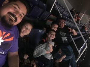 Richard attended Phoenix Suns vs. Houston Rockets - NBA on Feb 4th 2019 via VetTix 
