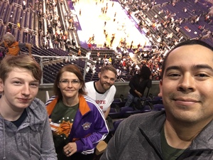 Dominic attended Phoenix Suns vs. Houston Rockets - NBA on Feb 4th 2019 via VetTix 