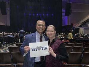 Ray attended Hymn Sarah Brightman in Concert - Adult Contemporary on Feb 5th 2019 via VetTix 