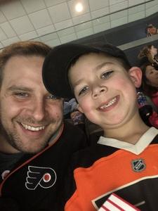 Richard attended Philadelphia Flyers vs. Vancouver Canucks - NHL on Feb 4th 2019 via VetTix 
