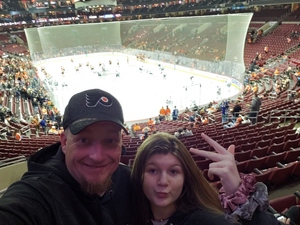 Jason Bruce attended Philadelphia Flyers vs. Vancouver Canucks - NHL on Feb 4th 2019 via VetTix 