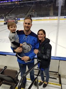 Cody attended Jacksonville Icemen vs. Norfolk Admirals - ECHL on Feb 23rd 2019 via VetTix 