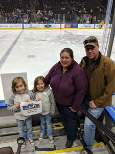 Gregory attended Jacksonville Icemen vs. Norfolk Admirals - ECHL on Feb 23rd 2019 via VetTix 