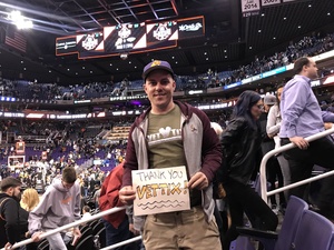 Garret attended Phoenix Suns vs. Golden State Warriors - NBA on Feb 8th 2019 via VetTix 