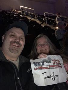 Danny attended Cher: Here We Go Again Tour With Nile Rodgers and Chic on Feb 6th 2019 via VetTix 
