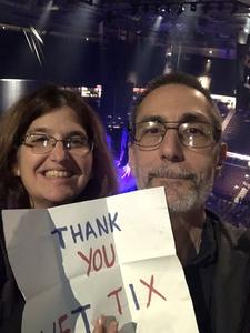 Howard attended Cher: Here We Go Again Tour With Nile Rodgers and Chic on Feb 6th 2019 via VetTix 