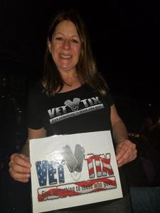 Kimberly attended Cher: Here We Go Again Tour With Nile Rodgers and Chic on Feb 6th 2019 via VetTix 