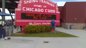 Chicago Cubs vs. Arizona Diamondbacks - MLB Spring Training