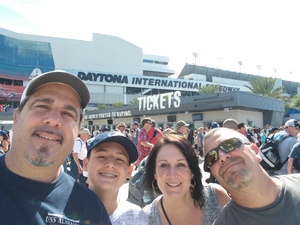 Daniel attended 61st Annual Monster Energy Daytona 500 - NASCAR Cup Series on Feb 17th 2019 via VetTix 