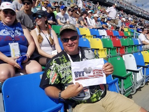 John attended 61st Annual Monster Energy Daytona 500 - NASCAR Cup Series on Feb 17th 2019 via VetTix 