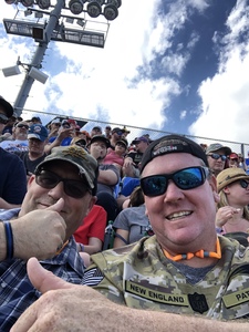Kevin attended 61st Annual Monster Energy Daytona 500 - NASCAR Cup Series on Feb 17th 2019 via VetTix 