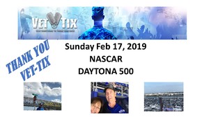 Patrick attended 61st Annual Monster Energy Daytona 500 - NASCAR Cup Series on Feb 17th 2019 via VetTix 