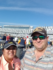 Jonathan attended 61st Annual Monster Energy Daytona 500 - NASCAR Cup Series on Feb 17th 2019 via VetTix 
