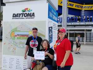 Freeman attended 61st Annual Monster Energy Daytona 500 - NASCAR Cup Series on Feb 17th 2019 via VetTix 