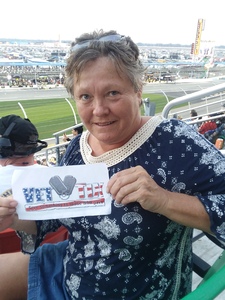 Nancy attended 61st Annual Monster Energy Daytona 500 - NASCAR Cup Series on Feb 17th 2019 via VetTix 