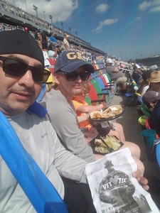 JB attended 61st Annual Monster Energy Daytona 500 - NASCAR Cup Series on Feb 17th 2019 via VetTix 