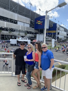Cristin attended 61st Annual Monster Energy Daytona 500 - NASCAR Cup Series on Feb 17th 2019 via VetTix 