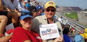 Mary attended 61st Annual Monster Energy Daytona 500 - NASCAR Cup Series on Feb 17th 2019 via VetTix 