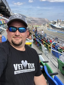 Cory attended 61st Annual Monster Energy Daytona 500 - NASCAR Cup Series on Feb 17th 2019 via VetTix 