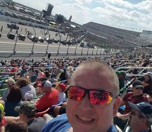 David attended 61st Annual Monster Energy Daytona 500 - NASCAR Cup Series on Feb 17th 2019 via VetTix 