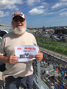 Andy attended 61st Annual Monster Energy Daytona 500 - NASCAR Cup Series on Feb 17th 2019 via VetTix 