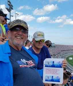 DENNIS attended 61st Annual Monster Energy Daytona 500 - NASCAR Cup Series on Feb 17th 2019 via VetTix 