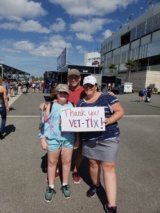 Kurt attended 61st Annual Monster Energy Daytona 500 - NASCAR Cup Series on Feb 17th 2019 via VetTix 