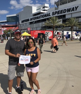 Mitchum attended 61st Annual Monster Energy Daytona 500 - NASCAR Cup Series on Feb 17th 2019 via VetTix 