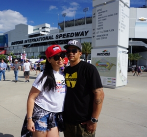 Tina attended 61st Annual Monster Energy Daytona 500 - NASCAR Cup Series on Feb 17th 2019 via VetTix 