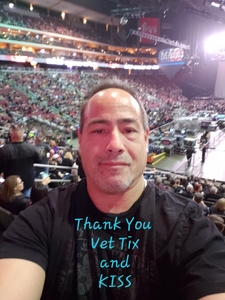 Susanna attended Kiss: End of the Road World Tour on Feb 13th 2019 via VetTix 