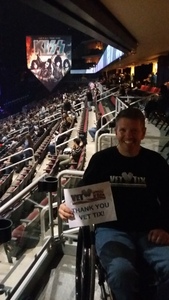 Paul attended Kiss: End of the Road World Tour on Feb 13th 2019 via VetTix 