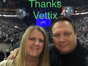 Allen attended Kiss: End of the Road World Tour on Feb 13th 2019 via VetTix 